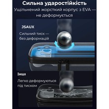 Сумка-чехол JSAUX BG0106X для Steam Deck, ROG Ally/X, Nintendo Switch, PS Portal серая (6126755803436)