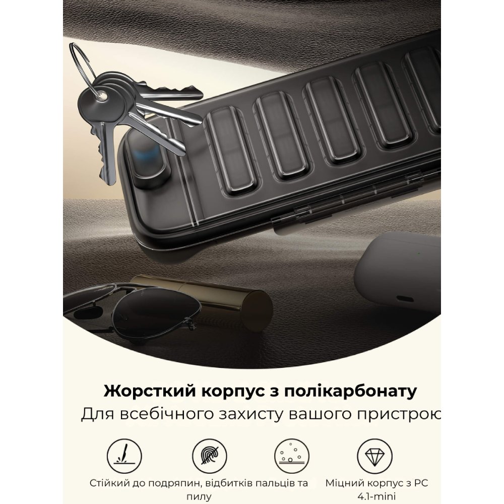 Фото Чехол JSAUX PC0116 для Nintendo Switch 2 Black (6126755803435)