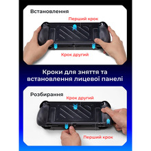 Чехол JSAUX PC0114 для Nintendo Switch 2 Black (6126755803437)