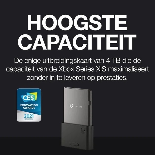 Карта памяти SEAGATE 4TB Storage Expansion Card for Xbox Series X | S (STJR4000400) Цвет черный