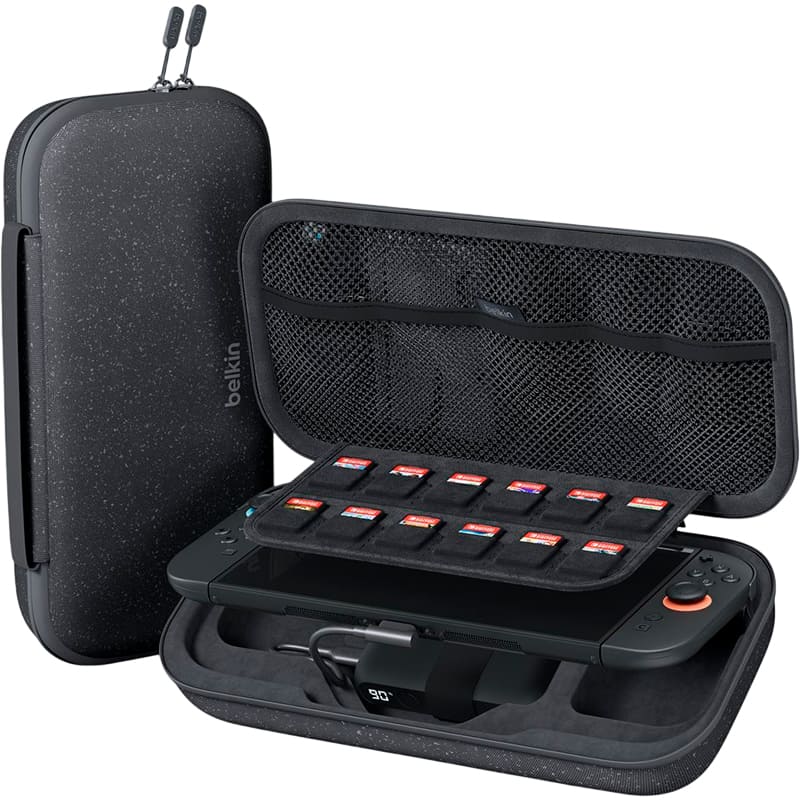 Замовити Зарядний чохол BELKIN 10000mAh для Nintendo Switch 2 Charcoal (ENA001HQCH-V2)