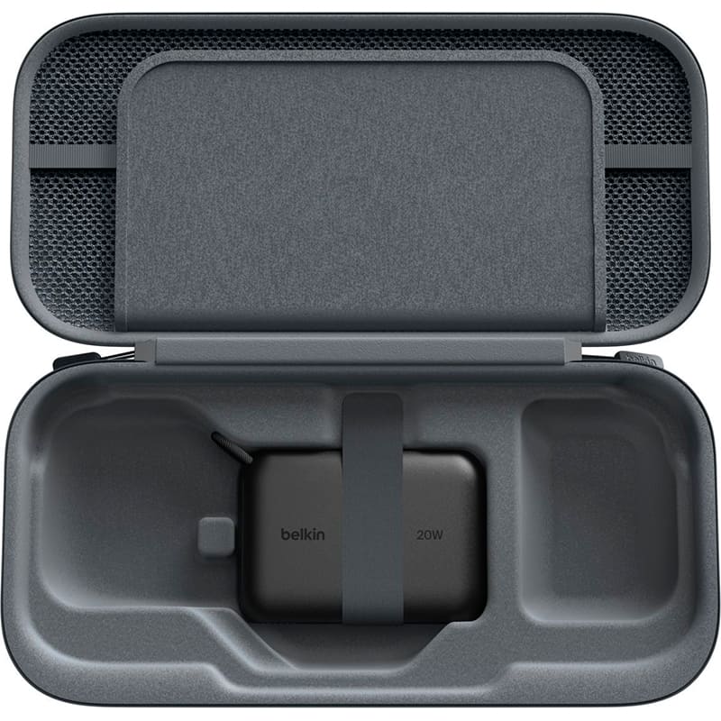 Зображення Зарядний чохол BELKIN 10000mAh для Nintendo Switch 2 Charcoal (ENA001HQCH-V2)