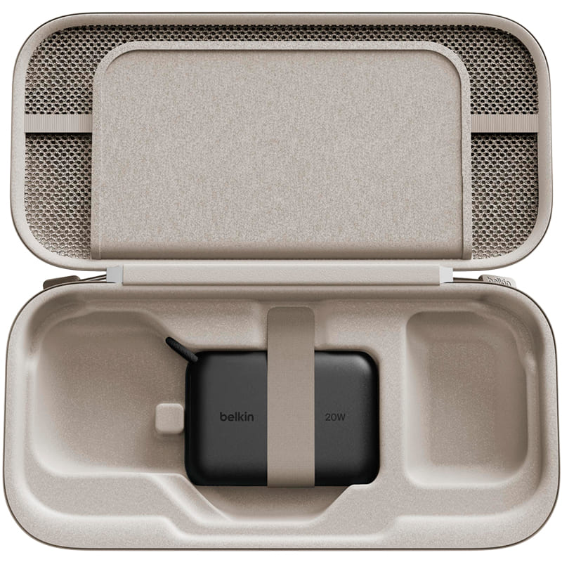 Фото 14 Зарядный чехол BELKIN 10000mAh для Nintendo Switch 2 Sand (ENA001HQSA-V2)