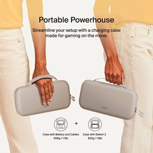 Зарядный чехол BELKIN 10000mAh для Nintendo Switch 2 Sand (ENA001HQSA-V2)