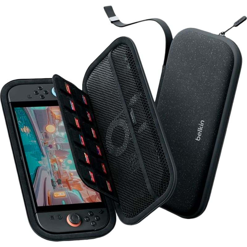 Фото 15 Чохол BELKIN Travel Case для Nintendo Switch 2 Charcoal (ENA002HQCH)