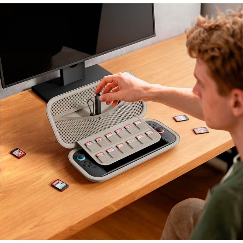 Фото 16 Чохол BELKIN Travel Case для Nintendo Switch 2 Sand (ENA002HQSA)