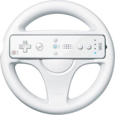 Аксесуари приставки NINTENDO Wii Mario Cart + Wii Wheel White