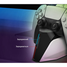 Зарядная станция Vertux PowerPase-PS5 для геймпада PlayStation 5 Dualsense (powerbase-ps5.white)