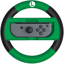 Руль HORI Steering Wheel Deluxe Mario Kart 8 Luigi для Nintendo Switch (873124006537)
