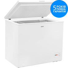 Морозильна скриня ELEYUS MFD085M WH250