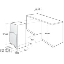 Вбудована морозильна камера GORENJE FIU 6091 AW (ZOPI1066) White