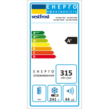 Морозильна камера VESTFROST VD285FNAS