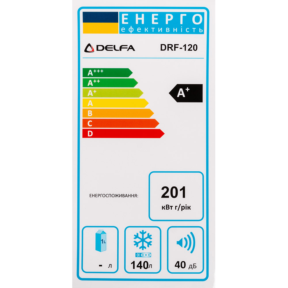 Огляд Морозильна камера DELFA DRF-120