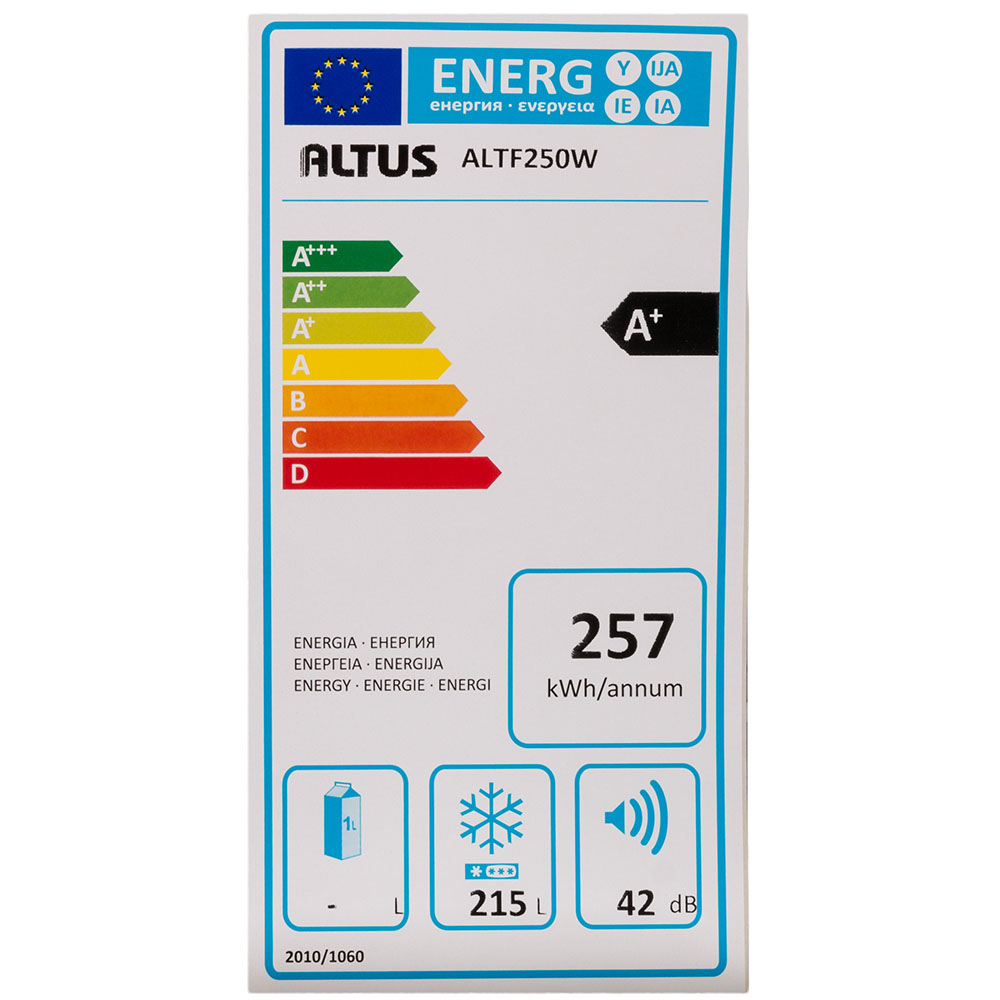 Фото 17 Морозильна камера ALTUS ALTF250W