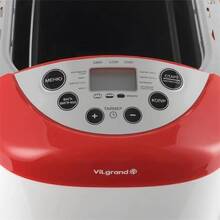 Хлебопечка VILGRAND VBM85152 Белый/Красный