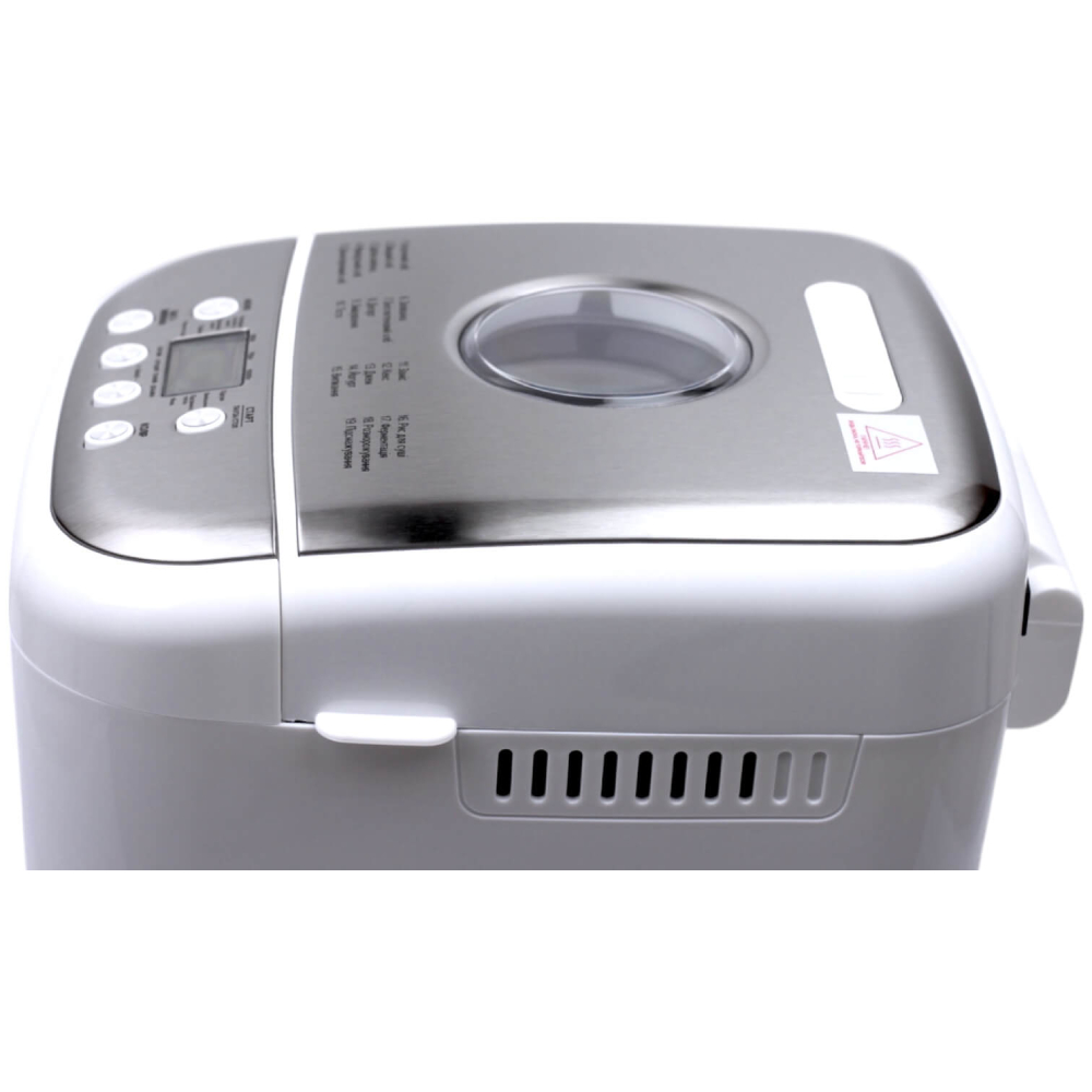 Зовнішній вигляд Хлібопічка VILGRAND VBM6091 White