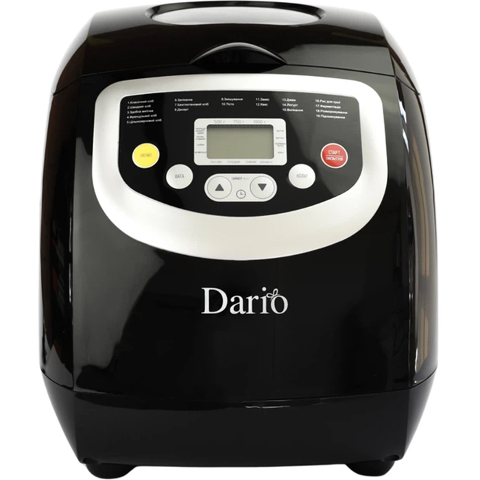 Хлібопічка DARIO DBM1065 black
