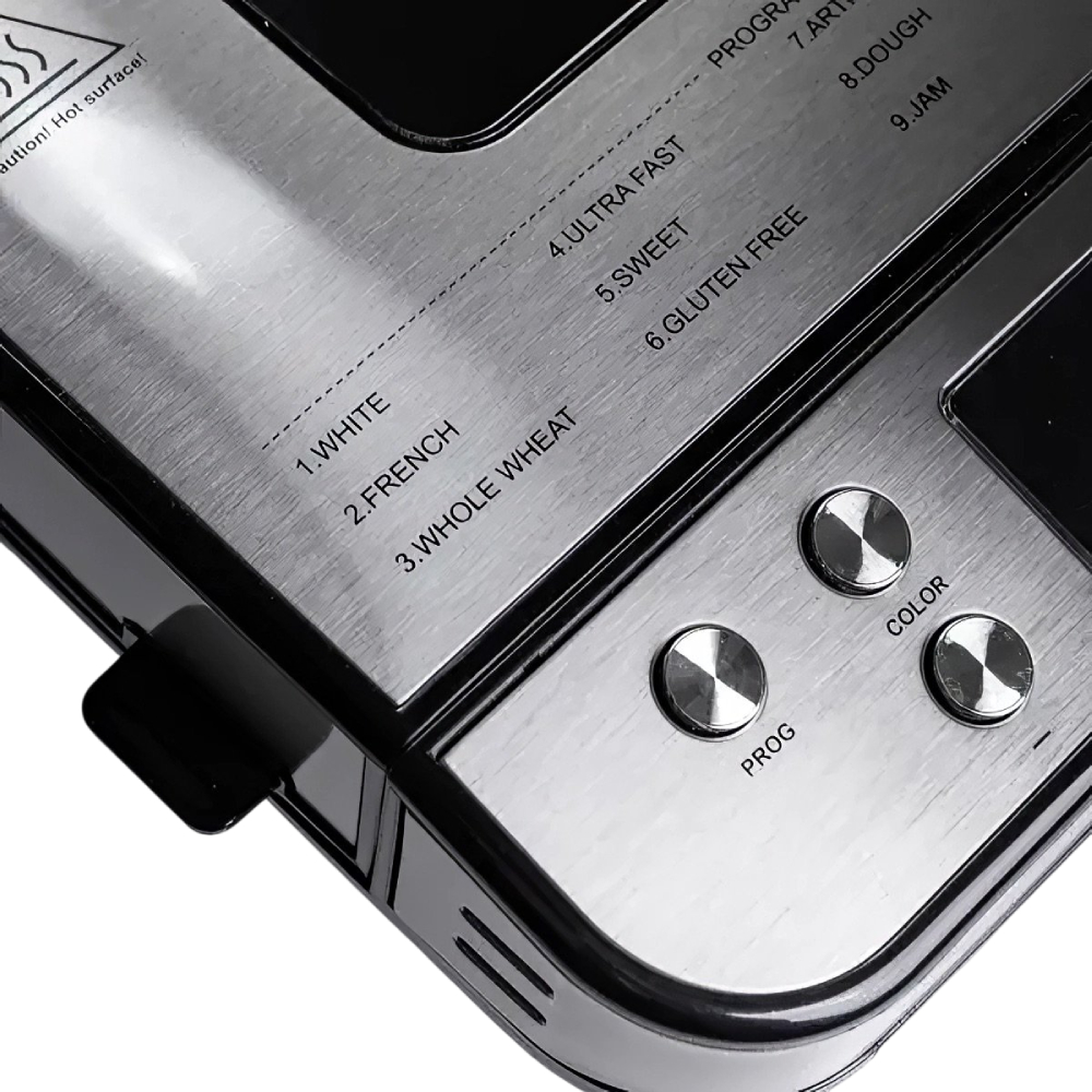 Хлібопічка SOKANY SK-08146 Silver Кількість програм 15