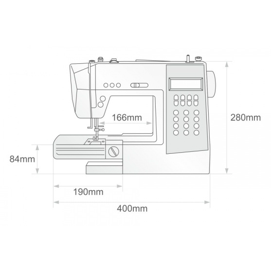 Швейна машина MINERVA MC 250C Тип швейна