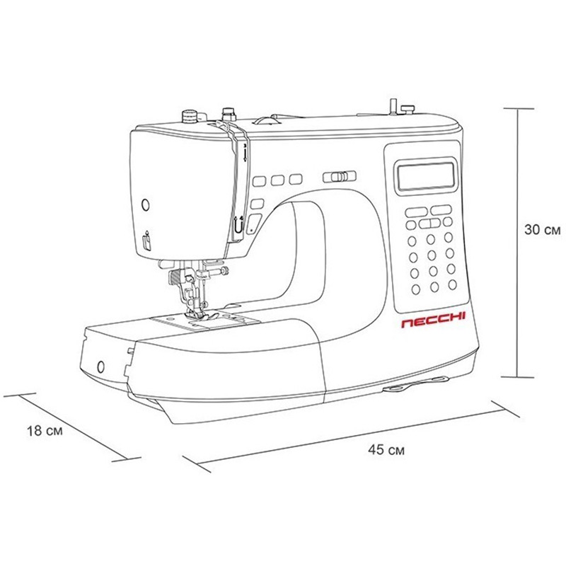 Изображение Швейная машина NECCHI NC-103D