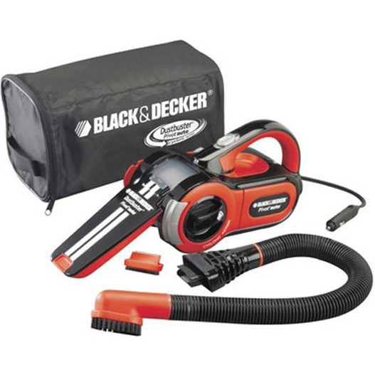 Пилосос BLACK&DECKER PAV1205, від прикурювача 12В Тип тихий