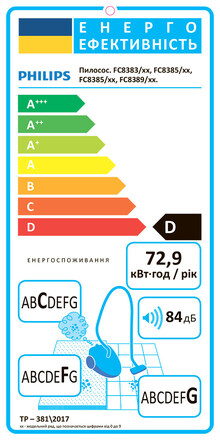 Пилосос PHILIPS FC8389/01