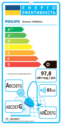 Пылесос PHILIPS Performer Ultimate FC8924/01