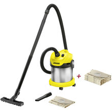 Пилосос KARCHER WD 2 Premium Basis + фільтр-мішки (9.611-146.0)