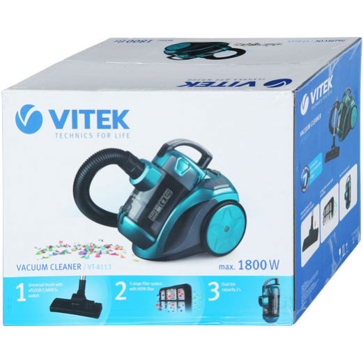 В интернет магазине Пылесос VITEK VT-8113