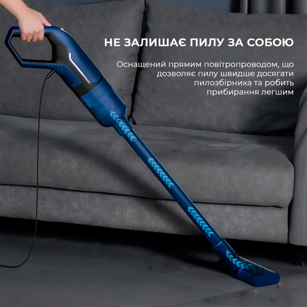 Замовити Пилосос DEERMA Vacuum Cleaner Blue (DX1000W)