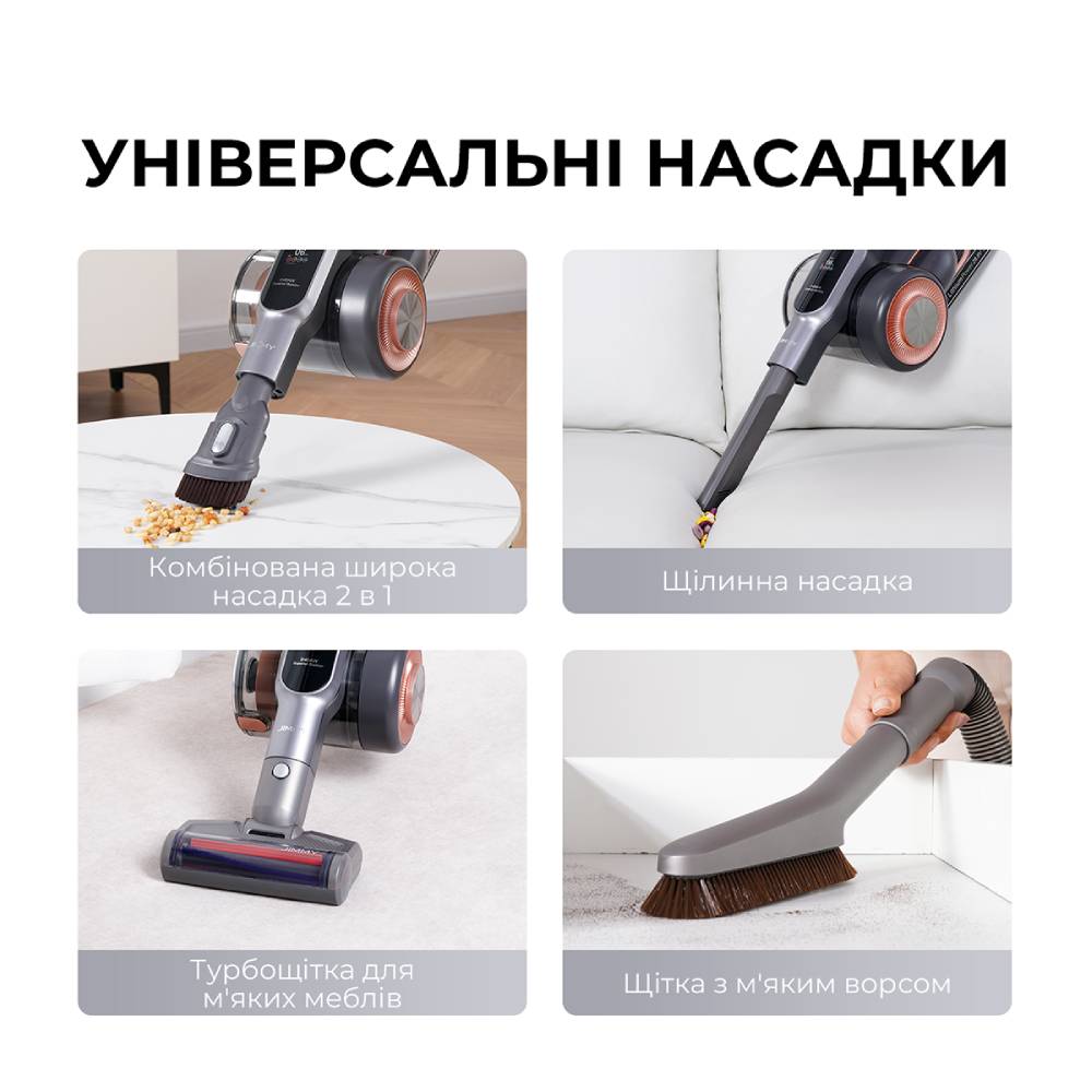 Пилосос JIMMY H10 PRO Hercules Пилосос JIMMY H10 PRO Hercules Тип прибирання сухе