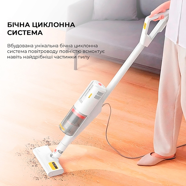 Пылесос DEERMA Xiaomi Multipurpose Carrying Vacuum Cleaner (DX888) Тип уборки сухая