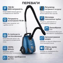 Пылесос SATURN ST-VC7299