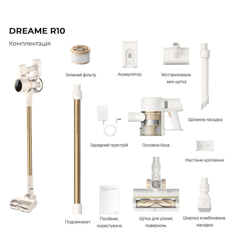 Dreame R10 Pro (VTV41B) - prices in stores Ukraine. Buy Dreame R10