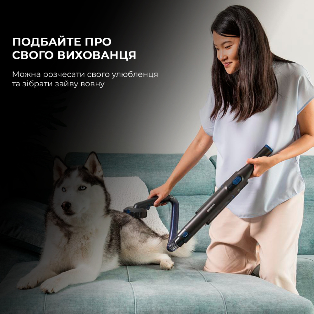 Пылесос CECOTEC Conga Rockstar Micro+ Animal (CCTC-08378) Мощность потребляемая 200