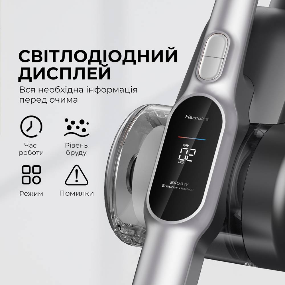 Пилосос JIMMY H10 FLEX Зовнішній вигляд Пилосос JIMMY H10 FLEX