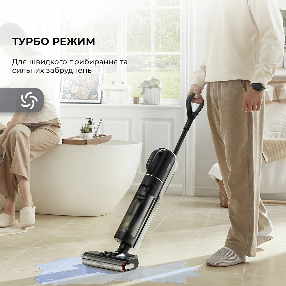 Пылесос DREAME Wet and Dry Vacuum H12 Dual (HHV4) Тип вертикальный