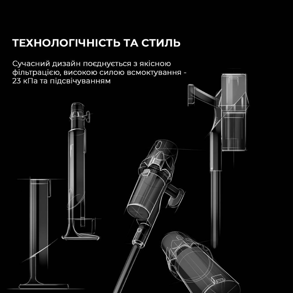 Пылесос Deerma T30W Station (DEM-T30W Station) Тип ручной