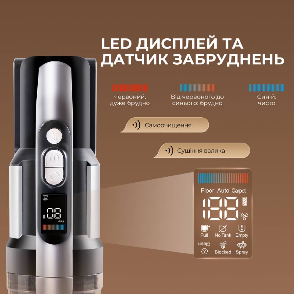 В Украине Беспроводной моющий пылесос Jimmy PW11 PRO MAX 4 в 1