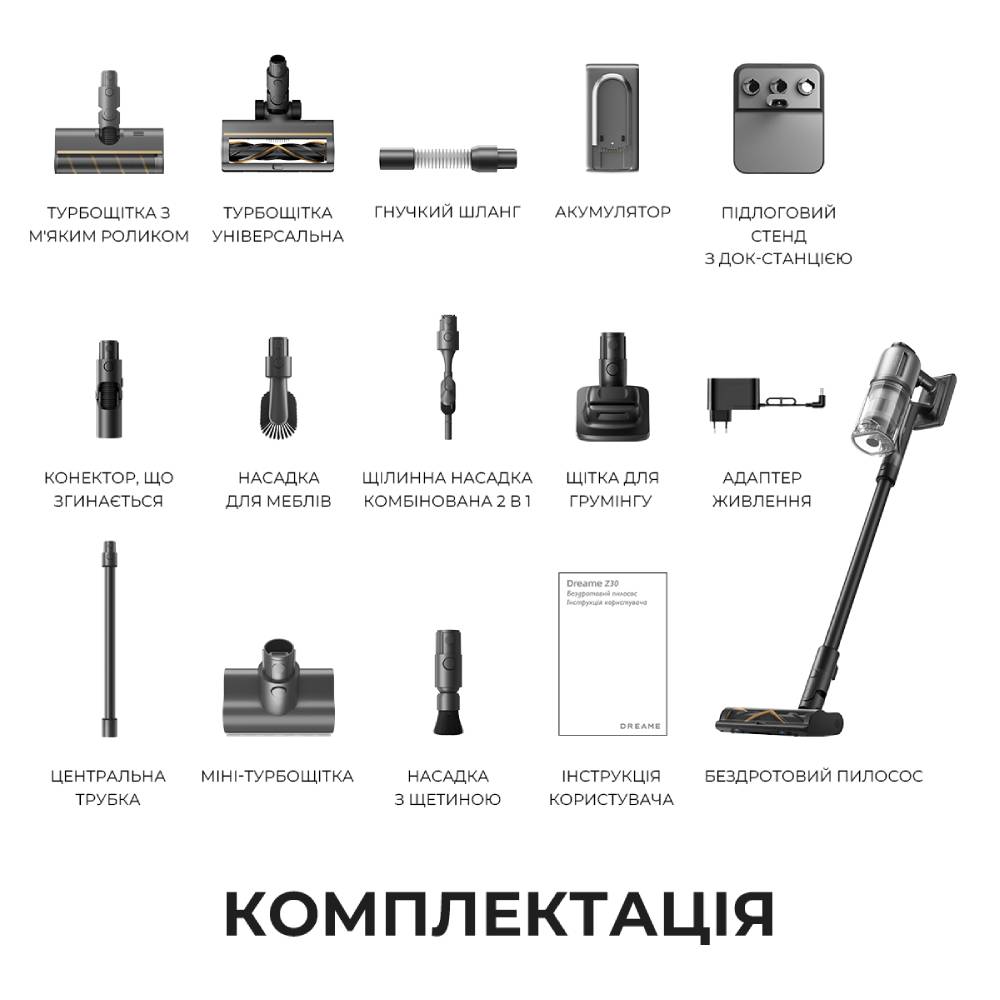 Фото 14 Пилосос DREAME Z30