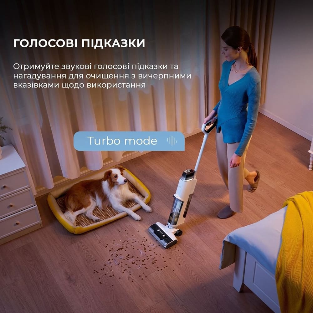 Замовити Пилосос MOVA Wet and Dry Vacuum K10 Pro White (BVC-T8)