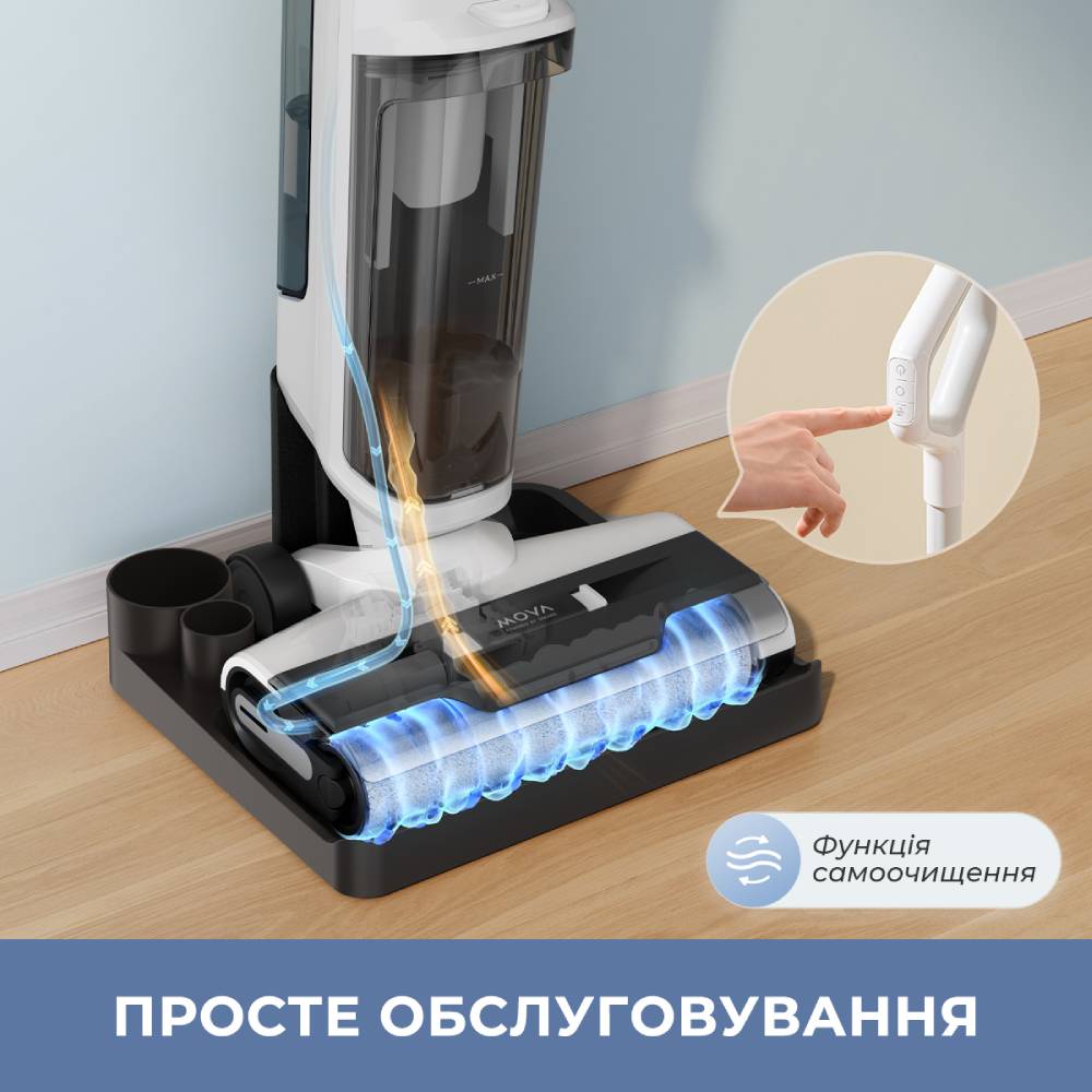 Фото Пылесос MOVA Wet and Dry Vacuum K10 Pro White (BVC-T8)