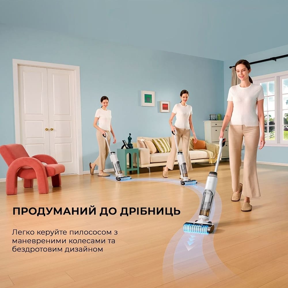 В інтернет магазині Пилосос MOVA Wet and Dry Vacuum K10 Pro White (BVC-T8)