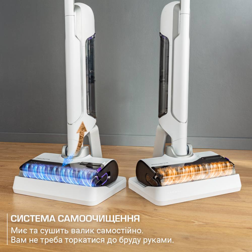Миючий акумуляторний пилосос Rowenta X-CLEAN 10 GZ7035WO Миючий акумуляторний пилосос Rowenta X-CLEAN 10 GZ7035WO Тип ручний