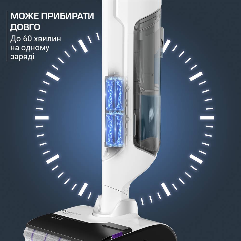 Миючий акумуляторний пилосос Rowenta X-CLEAN 10 GZ7035WO Миючий акумуляторний пилосос Rowenta X-CLEAN 10 GZ7035WO Тип миючий
