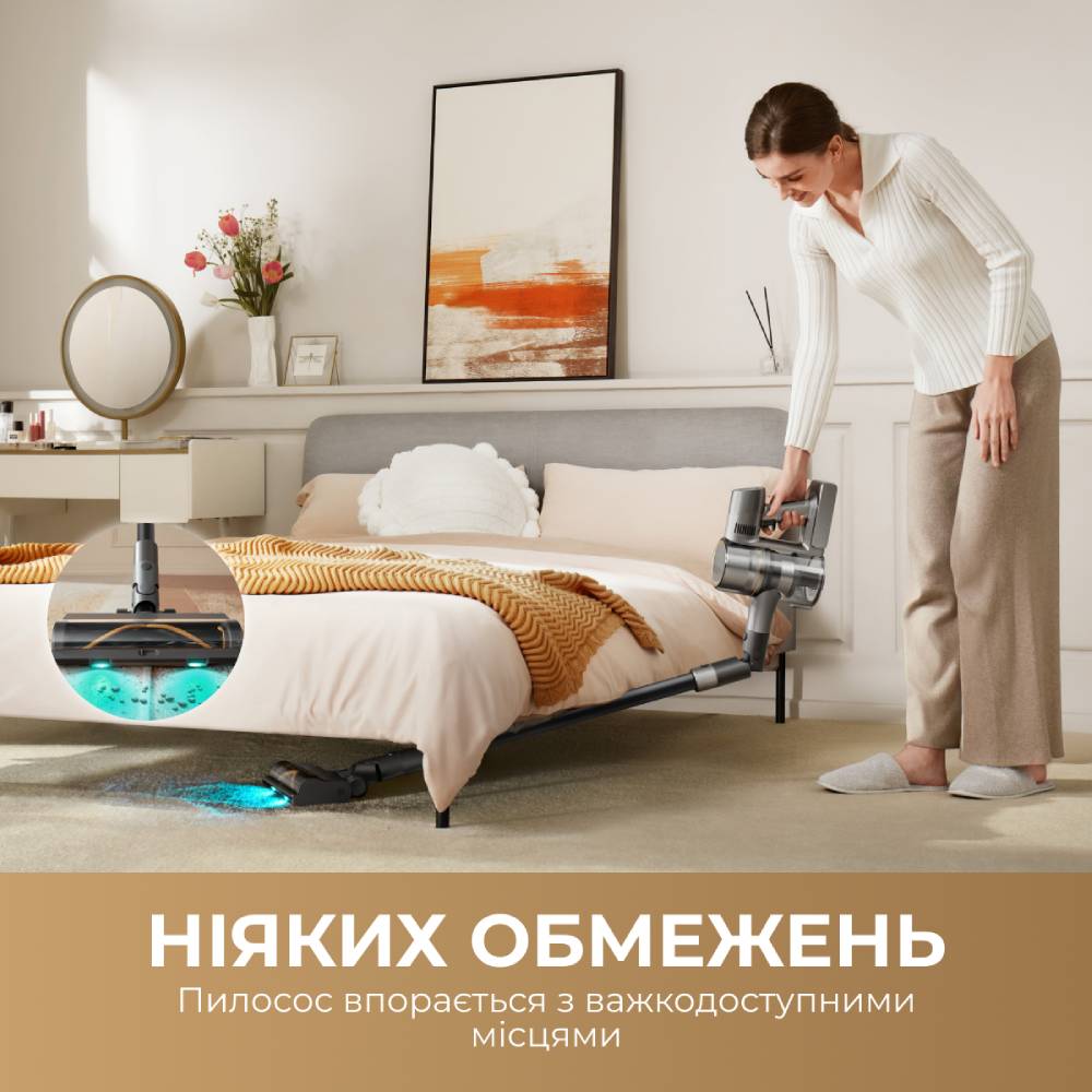 У Фокстрот Пилосос DREAME R20 Aqua (VTV21A)