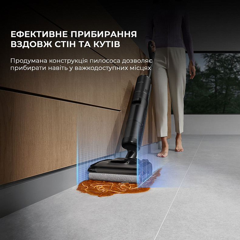 Пылесос DREAME H12 Pro Flex Reach  Black (HHR44A) Тип аккумуляторный