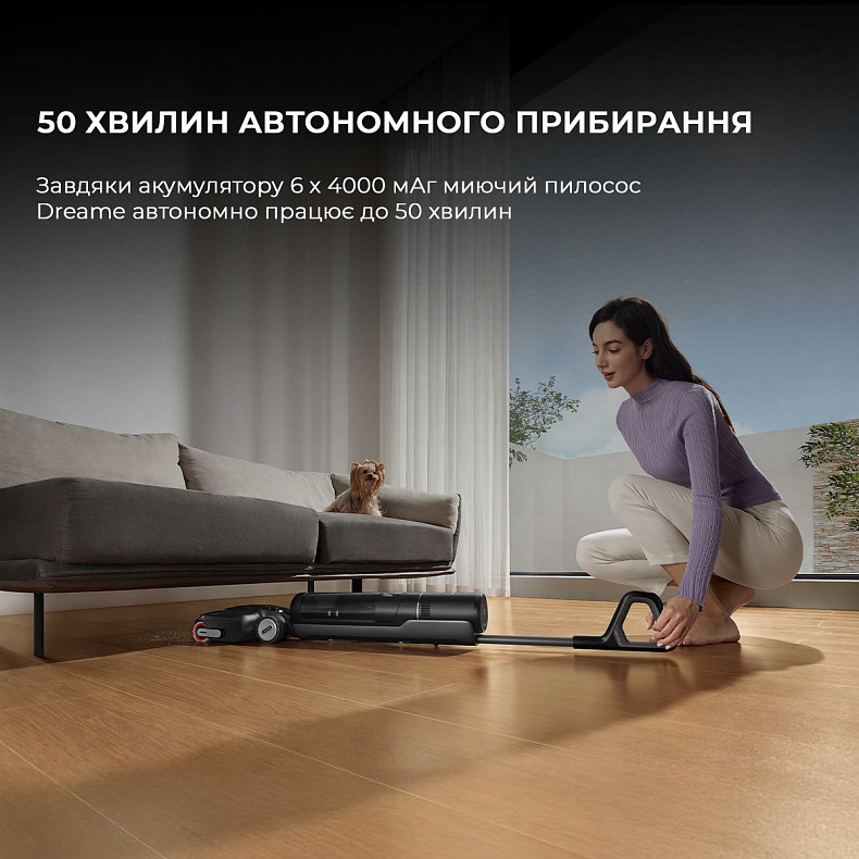 Пылесос DREAME H12 Pro Flex Reach  Black (HHR44A) Тип ручной