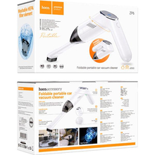 Автомобільний пилосос HOCO ZP6 Speed portable car vacuum cleaner White (6942007604147)
