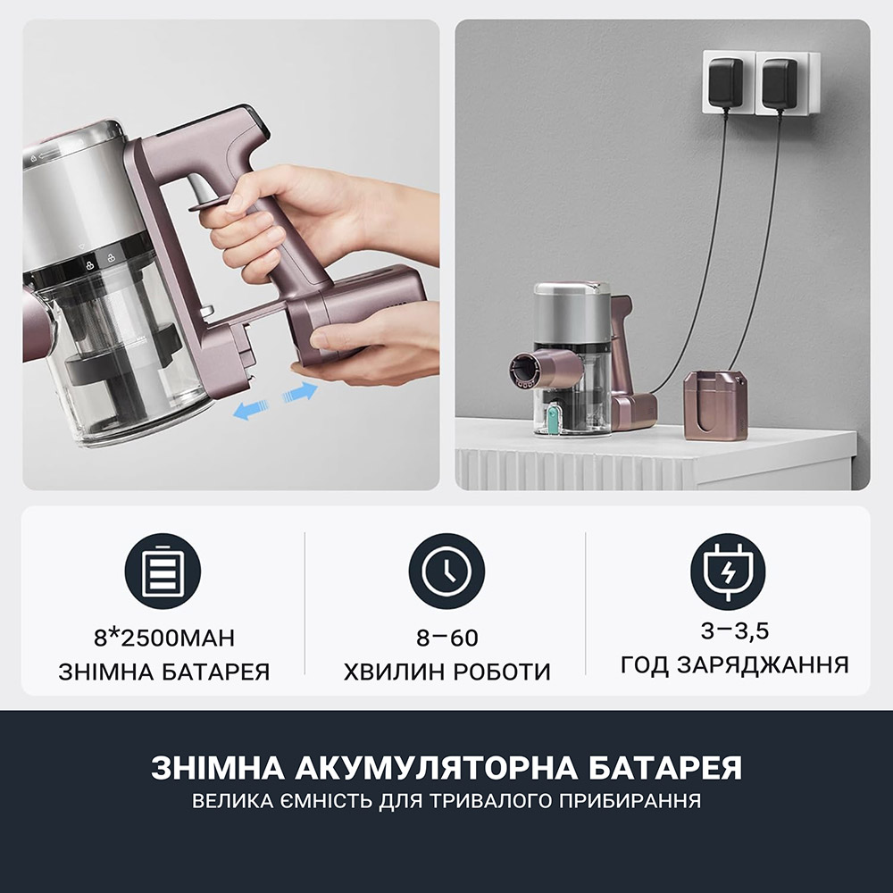 Зовнішній вигляд Пилосос EUREKA AK10 Pro